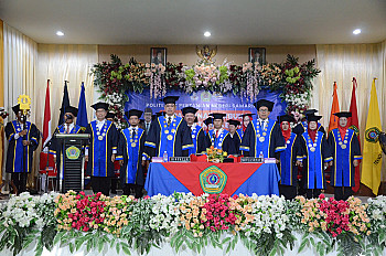                                          Samarinda State Agricultural Polytechnic Holds Open Senate Meeting to Commemorate 37th Anniversary
                                         