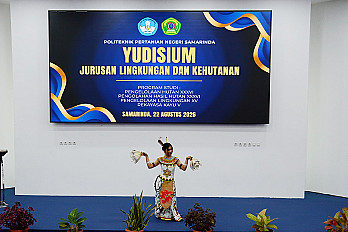                                          Yudisium Jurusan Lingkungan dan Kehutanan Politeknik Pertanian Negeri Samarinda Resmi Digelar
                                         