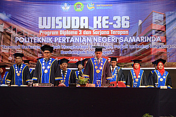                                          Politani Samarinda's 36th Graduation Ceremony Held, 3 Majors Graduate Hundreds of Graduates
                                         